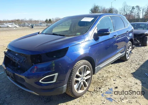 2016 Ford Edge Titanium из США, поврежденный, VIN 2FMPK4K99GBC09589